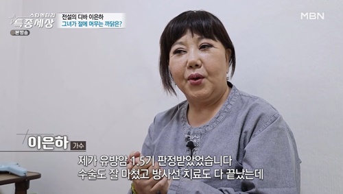 가수 이은하. 사진|MBN 방송 화면 캡처