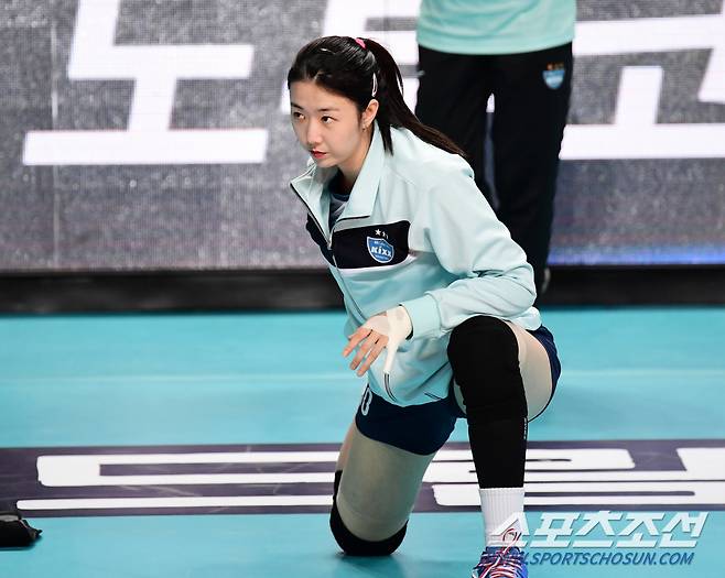 올 시즌 2연패에 도전하고 있는 GS칼텍스 강소휘.