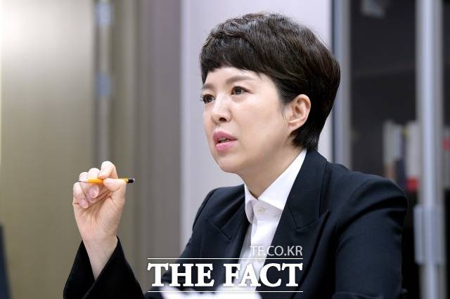 남욱 변호사의 음성파일을 공개한 김은혜 의원은 "대장동 대박 멤버인 남욱 변호사가 이재명 시장 시절 유동규 전 본부장의 인사까지 미리 가늠해 알 정도라면 그 경제공동체의 범위가 어디까지였는지 특검에서 반드시 밝혀내야 한다"고 강조했다. /이선화 기자