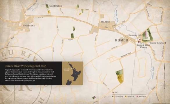 쿰메우 리버 주변 위치도.