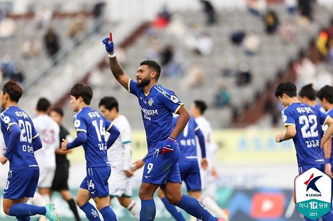 충남아산 마테우스 [한국프로축구연맹 제공. 재판매 및 DB 금지]