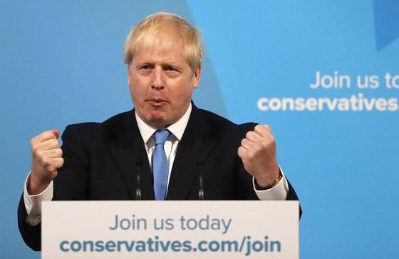 영국의 보리스 존슨 총리. [AP=연합뉴스]
