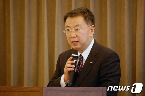 일본 마쓰노 히로카즈 신임 관방장관 © 뉴스1