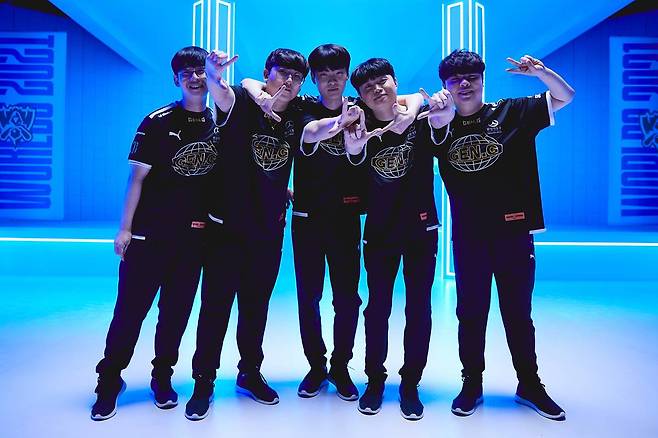 8강 진출을 노리는 젠지 e스포츠