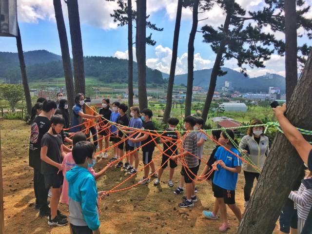 ▲땅끝황토나라테마촌 꼼지락 캠핑ⓒ해남군청