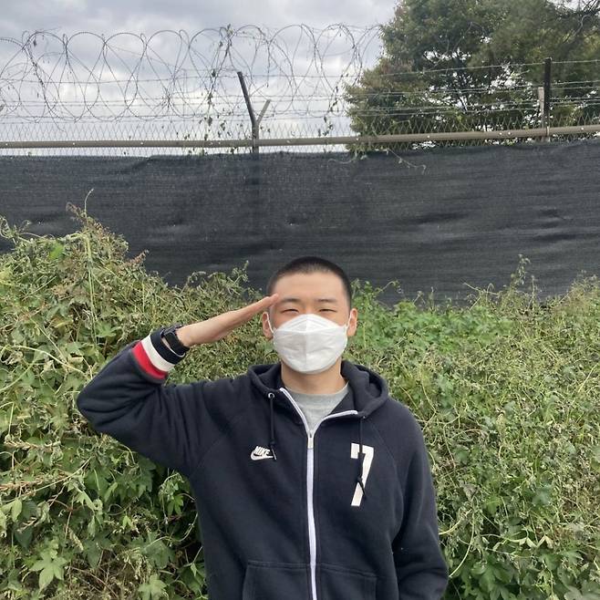 ▲ 이다윗. 출처| 김민석 인스타그램