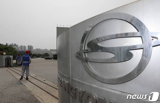 8일 오후 경기도 평택시 쌍용자동차 평택공장의 모습. 2021.6.8/뉴스1 © News1 김영운 기자