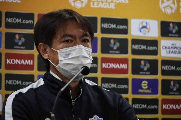 홍명보 울산 현대 감독. [사진=한국프로축구연맹]