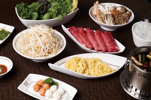일품헌 양재점의 샤부샤부 메뉴./사진제공=다이어리알