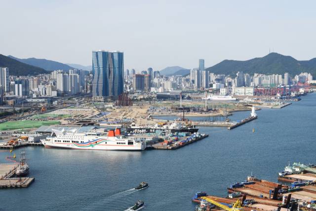 ▲ 부산항 북항. ⓒ부산시
