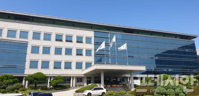 ▲경기도교육청 전경. ⓒ프레시안(전승표)