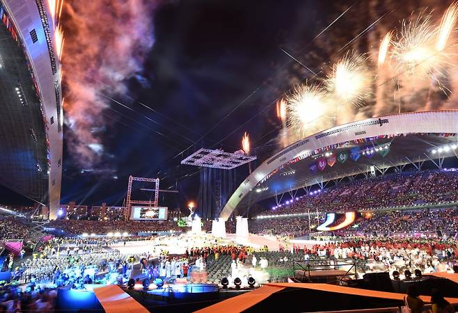 2015 광주세계유니버시아드 개막식. 문화체육관광부
