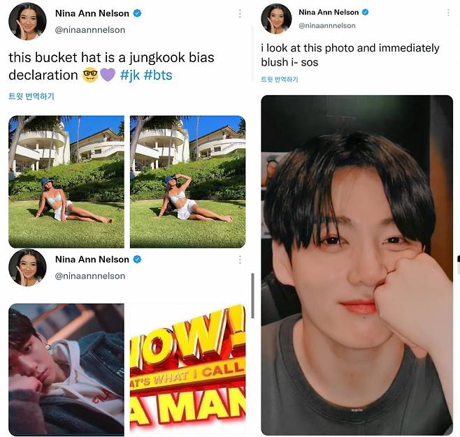 "진정한 남자♥" 방탄소년단 정국 향한 美여배우의 최애 고백..최애템 '버킷햇' 착용 '눈길'