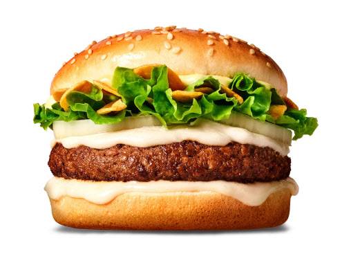 ▲노브랜드 버거 ‘갈릭앤갈릭 버거’.(사진=신세계푸드)