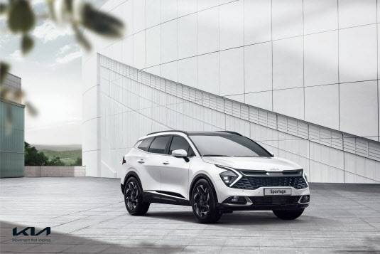 동급 최초 4WD(4륜구동) 하이브리드 모델로 출시된 기아 신형 스포티지. (사진=기아 제공)