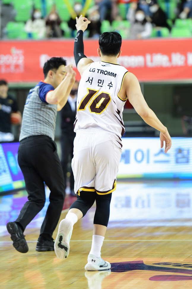 창원 LG 서민수.  제공|KBL