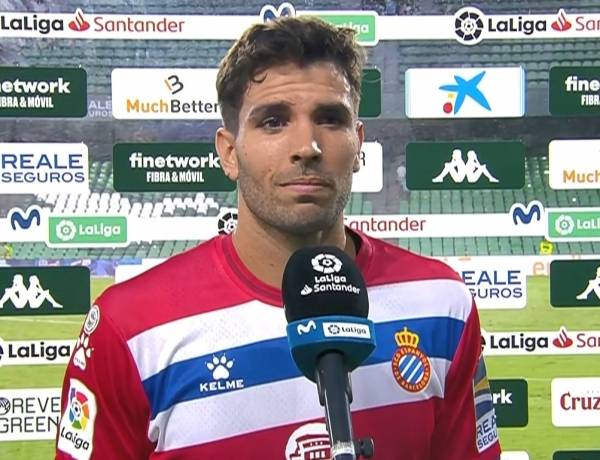 RCD 에스파뇰 센터백 레안드로 카브레라. 사진｜스페인 언론 모비스타