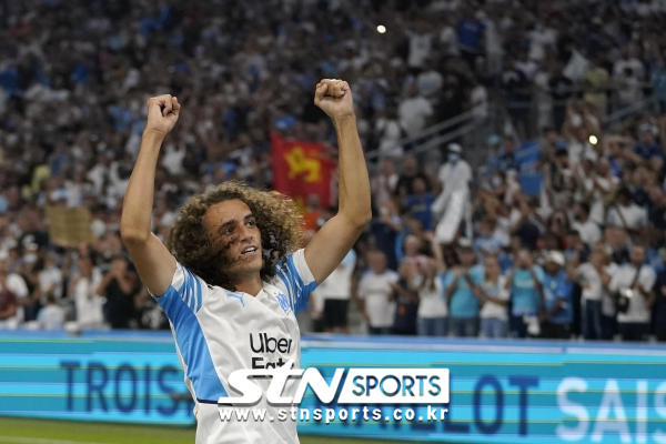 올림피크 드 마르세유 미드필더 마테오 귀엥두지. 사진｜뉴시스/AP