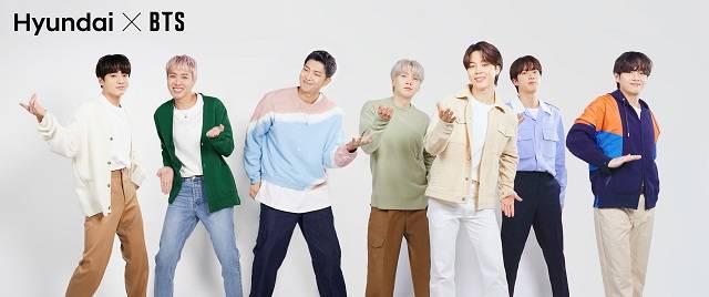 현대차가 글로벌 브랜드 홍보대사 방탄소년단과 '탄소중립'의 중요성 및 브랜드 메시지 전파를 위해 참여형 캠페인 '익스펙팅젠원'을 시행한다고 20일 밝혔다. /현대차 제공