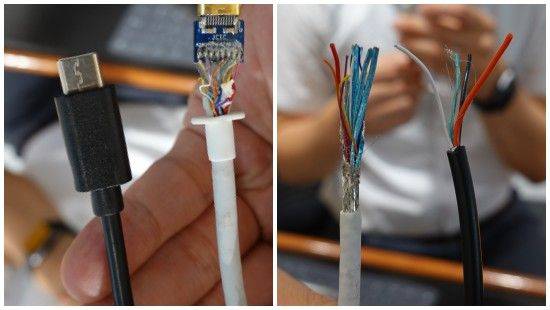 안전한 전원 공급을 위해서는 충전시 발열을 최소화할 수 있는 고품질 케이블이 필요하다. (사진=지디넷코리아)