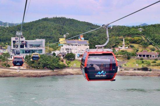 해남과 진도를 잇는 명량해상케이블카 ⓒ 아시아경제