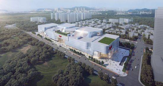 '스타필드 창원' 예상 조감도. [이미지출처=창원시]