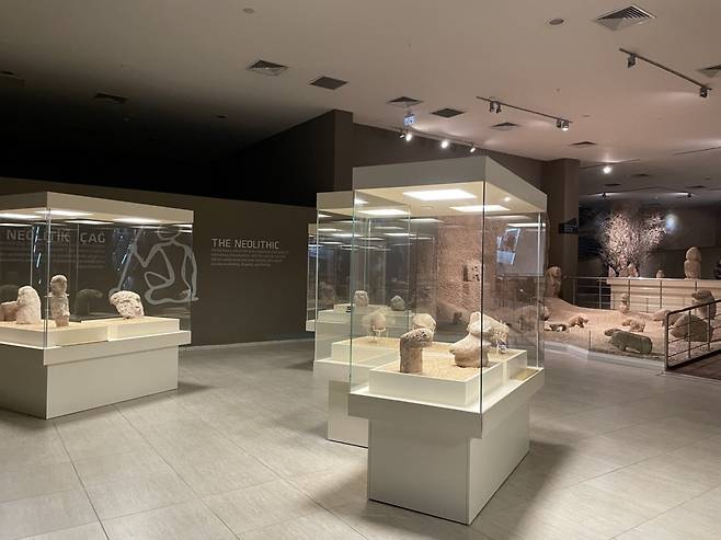 샨르우르파 고고학 박물관 내부