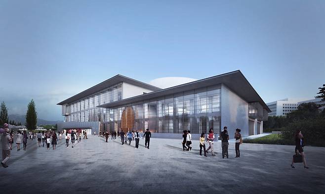 [서울=뉴시스] 서울식물원 진입광장. 2021.10.20. (사진 = LG아트센터 제공) photo@newsis.com