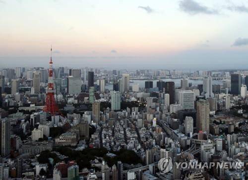 日本東京タワーと都心風景 [撮影二世院]