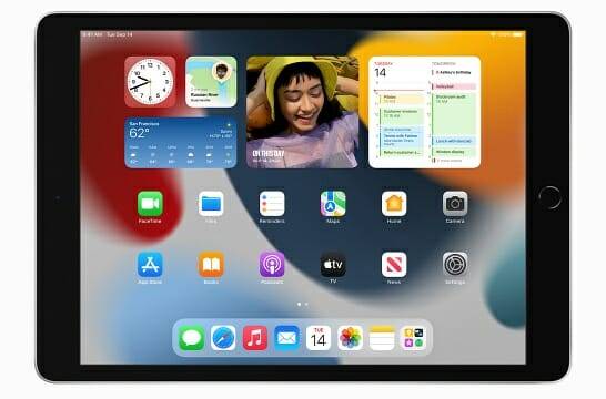 애플 아이패드 9세대. (사진=애플)