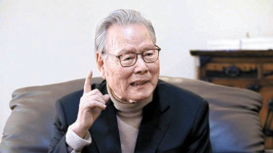 이어령 이화여자대학교 명예교수. [중앙포토]