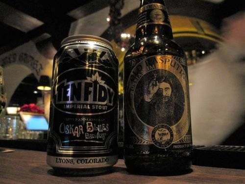 텐피티(왼쪽)와 올드 라스푸틴 임페리얼 스타우트. [사진 flickr]