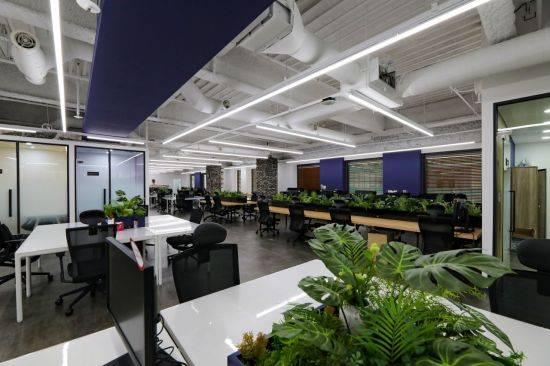 AK플라자 본사 스마트오피스 (사진제공=AK플라자).