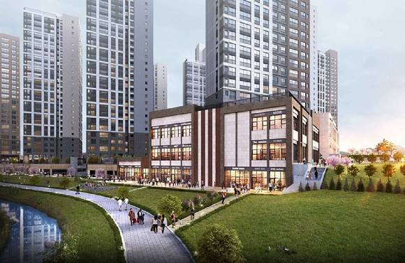 파피에르 내포 투시도. [사진=반도건설]