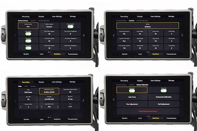 모니터를 통해 확인할 수 있는 정보 및 설정. 출처=IT동아