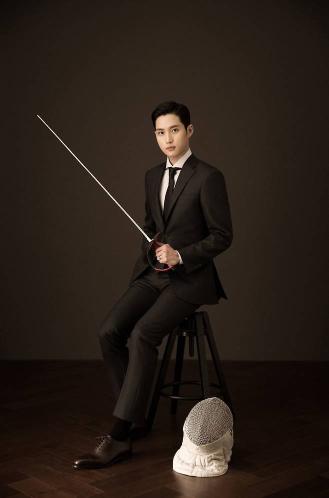 2020 도쿄올림픽 펜싱 금메달리스트 김준호.(사진 : 메디포스트 제공) *재판매 및 DB 금지