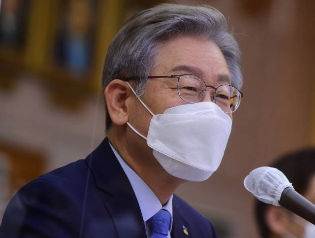 이재명 더불어민주당 대선 후보./권욱 기자