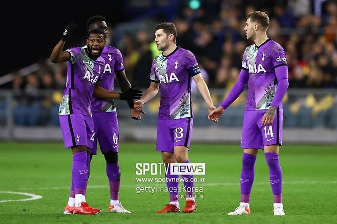▲ 토트넘 벤치선수들로는 한계가 있었다.