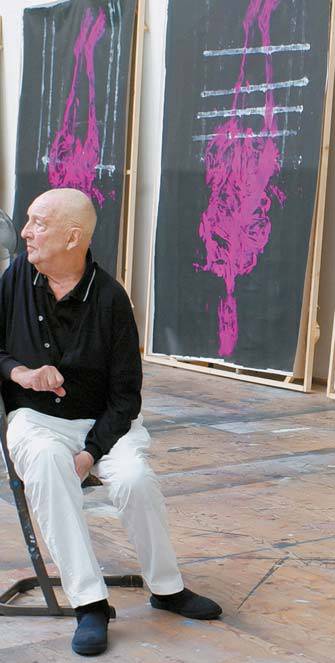 스튜디오의 바젤리츠. [사진 타데우스 로팍]