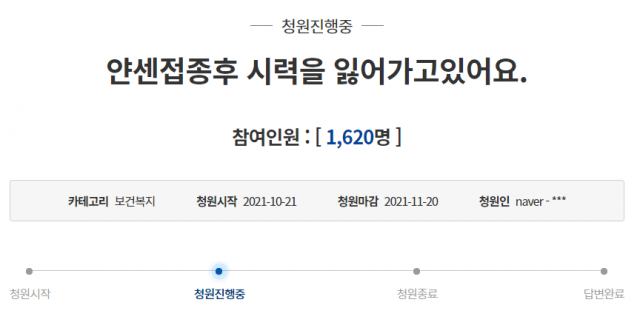 /사진=청와대 국민청원 게시판