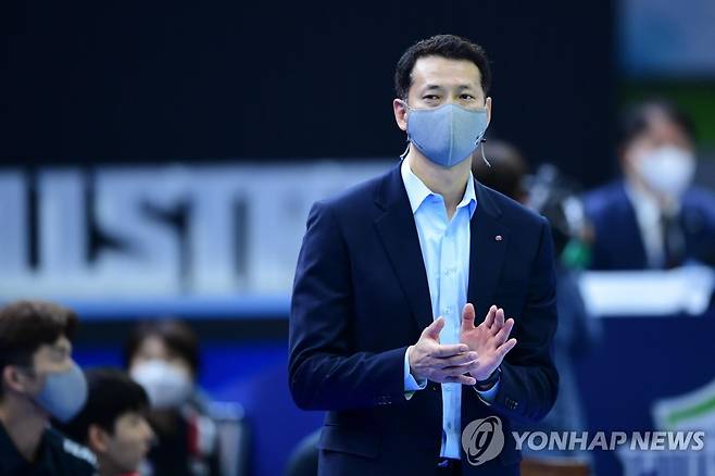 장병철 한국전력 감독 [한국배구연맹(KOVO) 제공]