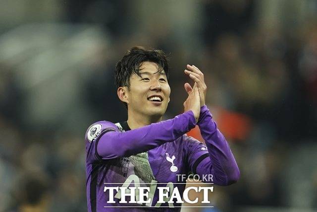 코로나19 위양성 판정을 받고 뉴캐슬전에 출전해 시즌 4호골을 기록한 손흥민./뉴캐슬=AP.뉴시스