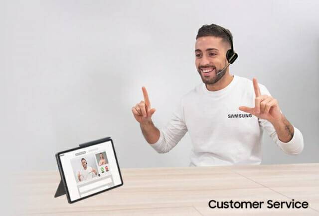 삼성전자 스페인에서 온라인 콘텐츠를 통해 수어를 지원하는 모습 (사진=삼성전자)