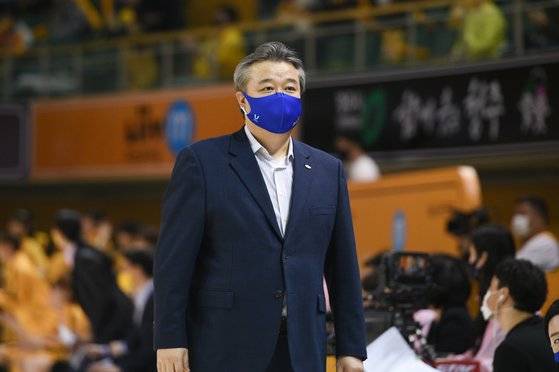 임근배 삼성생명 감독. 사진=WKBL 제공