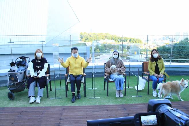 '삼삼한 구리 톡' 여성 편 방송 녹화 모습. / 사진제공=구리시