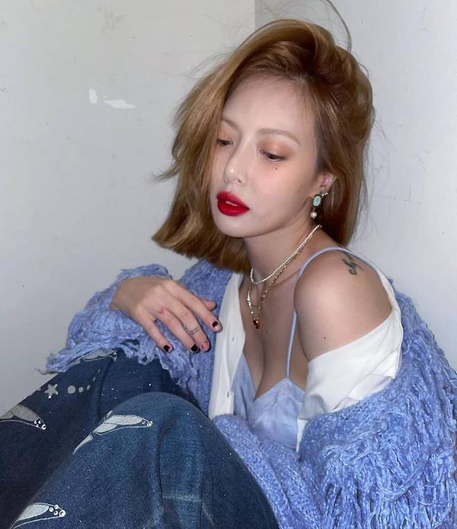 현아 인스타그램 @hyunah_aa