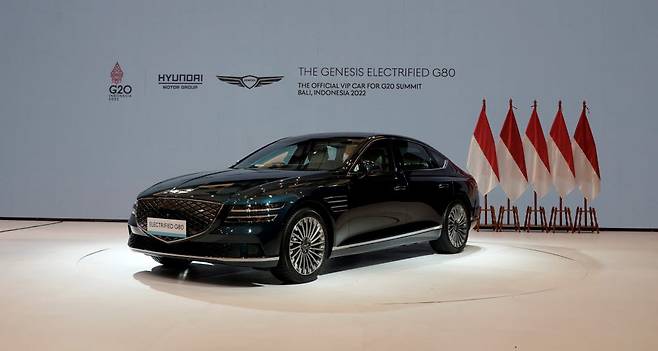인도네시아 정부는 제네시스 G80 전동화 모델을 내년 열릴 G20 발리 정상회의 공식 VIP 차량으로 선정했다고 밝혔다.