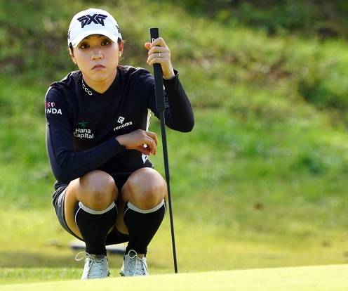 2021년 미국여자프로골프(LPGA) 투어 BMW 레이디스 챔피언십에 출전한 리디아 고 프로. 사진제공=BMW 코리아