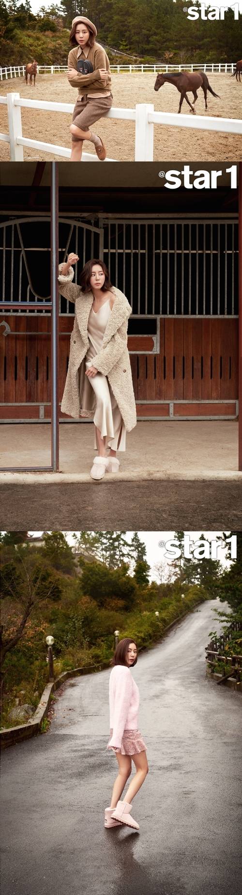 유이의 화보가 공개됐다. 사진=앳스타일