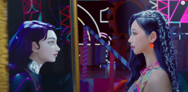 SM엔터테인먼트 에스파의 카리나와 아이카리나 (출처=에스파 유튜브)